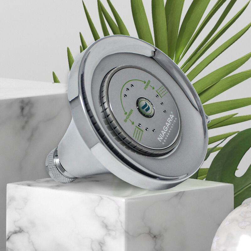 Niagara Earth Luxe Showerhead - Chrome